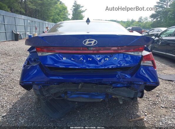 KMHLS4DG4SU005778 2025 HYUNDAI ELANTRA Blue 