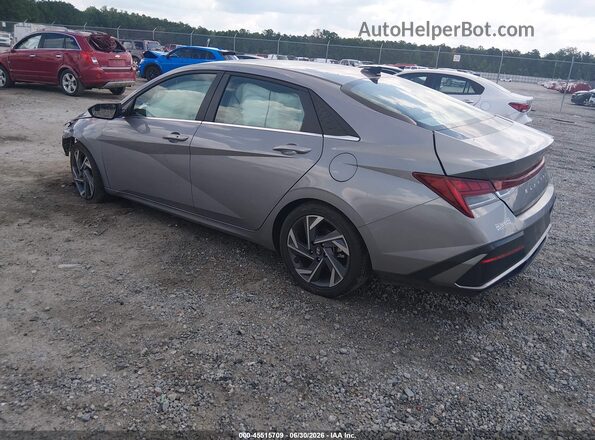 KMHLS4DG4SU897515 2025 HYUNDAI ELANTRA Gray Հետևի ձախ