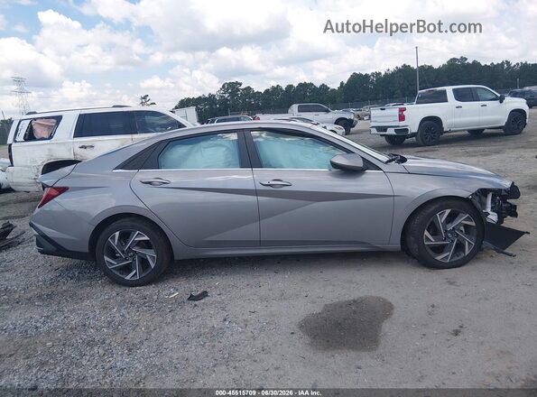 KMHLS4DG4SU897515 2025 HYUNDAI ELANTRA Gray Սալոնի 360 աստիճան տեսք