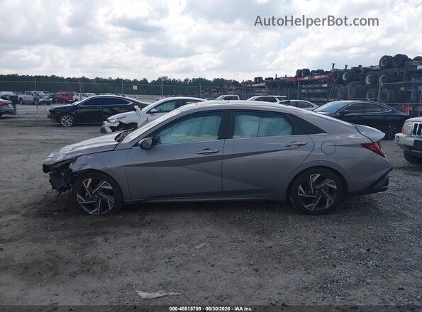 KMHLS4DG4SU897515 2025 HYUNDAI ELANTRA Gray 