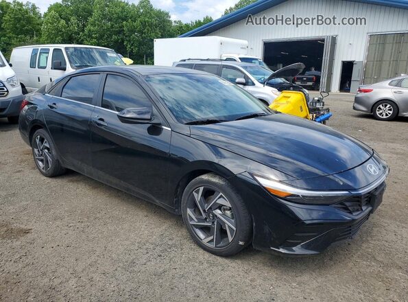 KMHLS4DG4SU902048 2025 HYUNDAI ELANTRA Black Առջևի աջ