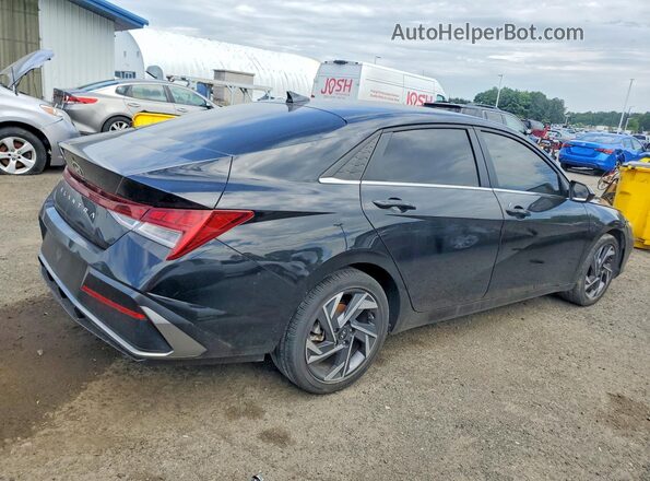 KMHLS4DG4SU902048 2025 HYUNDAI ELANTRA Black Հետևի աջ
