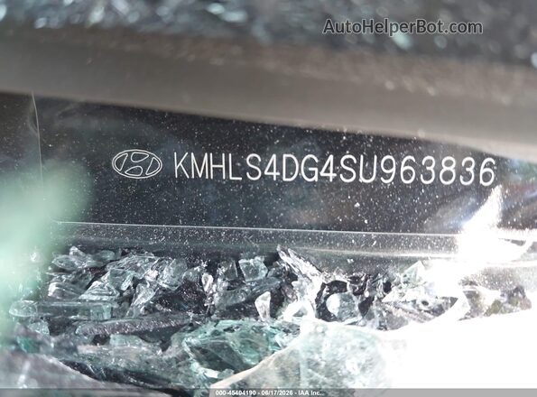 KMHLS4DG4SU963836 2025 HYUNDAI ELANTRA Серый Вид подкапотного пространства