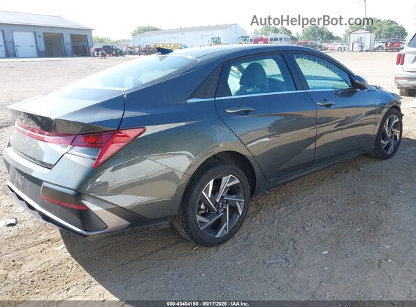 KMHLS4DG4SU963836 2025 HYUNDAI ELANTRA Серый Задняя правая четверть