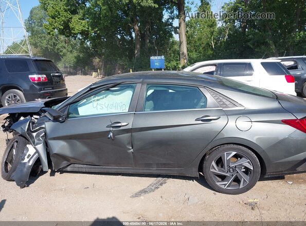 KMHLS4DG4SU963836 2025 HYUNDAI ELANTRA Серый Панорамный вид салона 360°