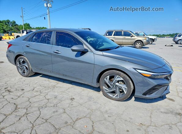 KMHLS4DG5RU688973 2024 HYUNDAI ELANTRA Серый Передняя правая четверть