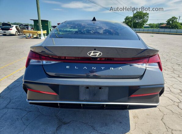 KMHLS4DG5RU688973 2024 HYUNDAI ELANTRA Серый Вид сзади