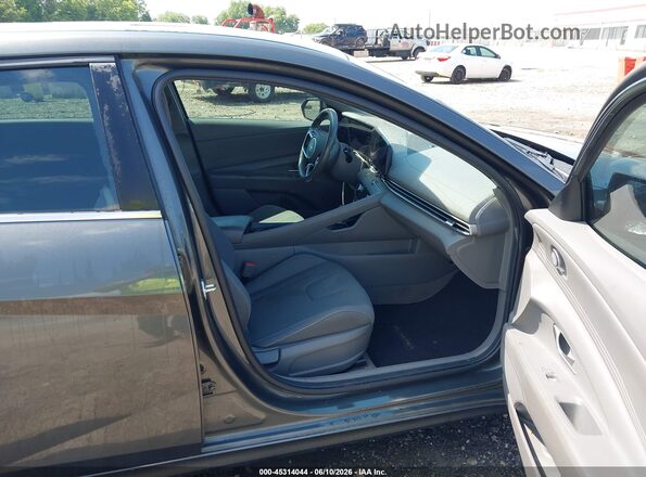 KMHLS4DG5RU704119 2024 HYUNDAI ELANTRA Gray Front interior view