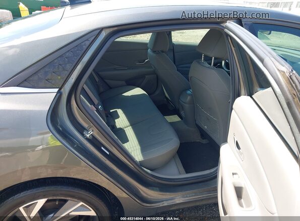 KMHLS4DG5RU704119 2024 HYUNDAI ELANTRA Gray VIN sticker view