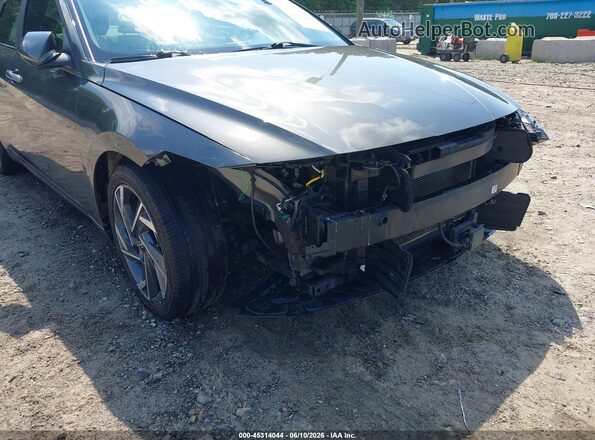 KMHLS4DG5RU704119 2024 HYUNDAI ELANTRA Gray Front view