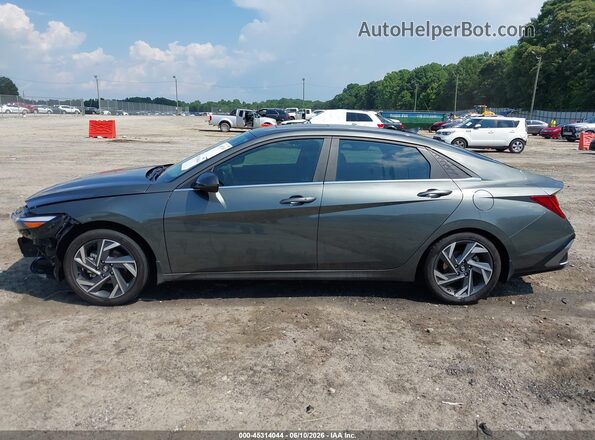 KMHLS4DG5RU704119 2024 HYUNDAI ELANTRA Gray 360 interior view