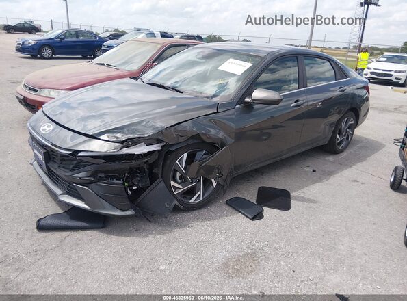 KMHLS4DG5SU948021 2025 HYUNDAI ELANTRA Black Front left