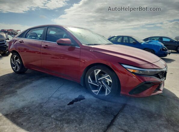 KMHLS4DG5SU967099 2025 HYUNDAI ELANTRA Red Front right