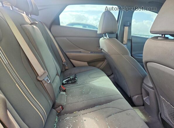 KMHLS4DG5SU967099 2025 HYUNDAI ELANTRA Red Rear seats view