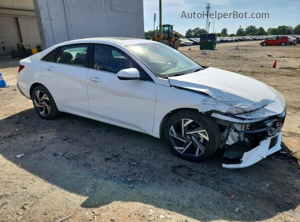 KMHLS4DG5SU996831 2025 HYUNDAI ELANTRA White 