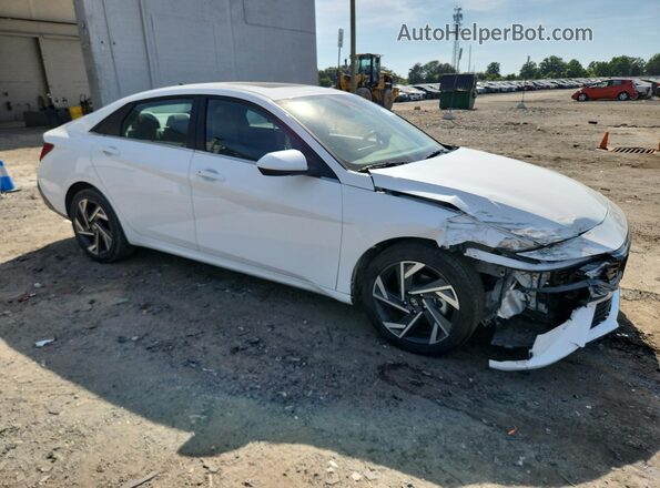 KMHLS4DG5SU996831 2025 HYUNDAI ELANTRA White 