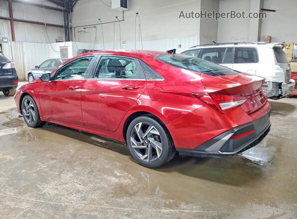 KMHLS4DG6RU770873 2024 HYUNDAI ELANTRA Red Rear left