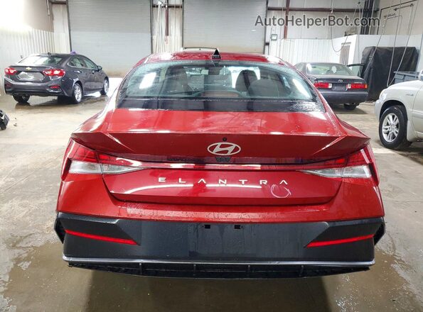 KMHLS4DG6RU770873 2024 HYUNDAI ELANTRA Red Rear view