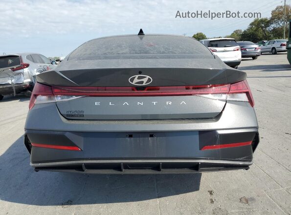 KMHLS4DG6RU832112 2024 HYUNDAI ELANTRA Gray Widok z tyłu