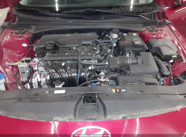 KMHLS4DG6RU844115 2024 HYUNDAI ELANTRA Красный Вид сзади