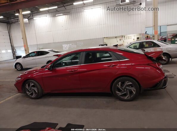 KMHLS4DG6RU844115 2024 HYUNDAI ELANTRA Красный Панорамный вид салона 360°