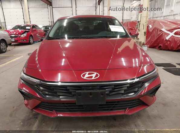 KMHLS4DG6RU844115 2024 HYUNDAI ELANTRA Красный Вид щитка приборов
