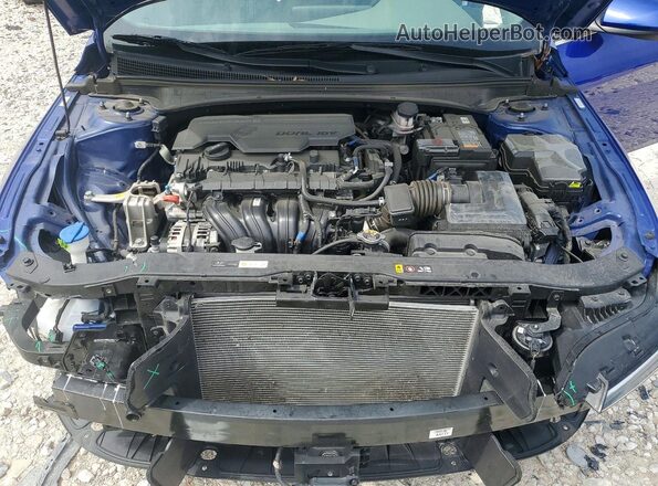 KMHLS4DG6RU850416 2024 HYUNDAI ELANTRA Blue Vista interior trasera