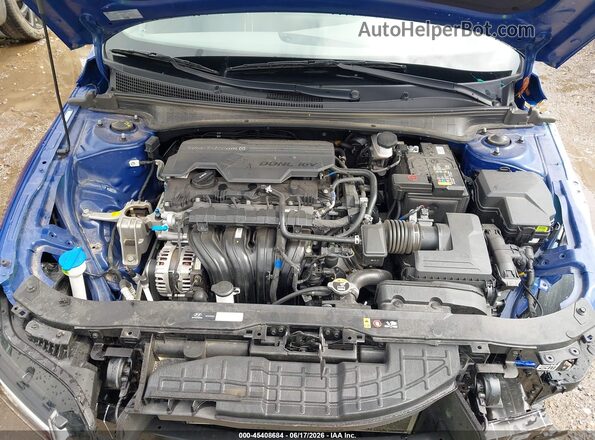 KMHLS4DG6SU031041 2025 HYUNDAI ELANTRA Blue Вид ззаду