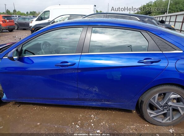 KMHLS4DG6SU031041 2025 HYUNDAI ELANTRA Blue 