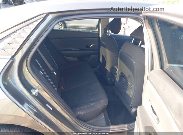 KMHLS4DG6SU071488 2025 HYUNDAI ELANTRA Gray VIN կոդի պիտակի տեսք