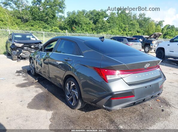 KMHLS4DG6SU071488 2025 HYUNDAI ELANTRA Gray Հետևի ձախ