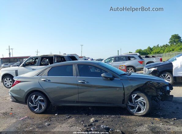 KMHLS4DG6SU071488 2025 HYUNDAI ELANTRA Gray Սալոնի հետևի տեսք