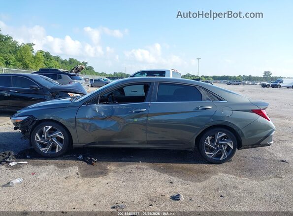 KMHLS4DG6SU071488 2025 HYUNDAI ELANTRA Gray Սալոնի 360 աստիճան տեսք