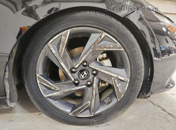 KMHLS4DG6SU883986 2025 HYUNDAI ELANTRA Черный 