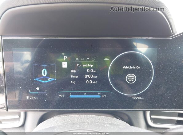 KMHLS4DG6SU949954 2025 HYUNDAI ELANTRA Серебряный Вид задних сидений