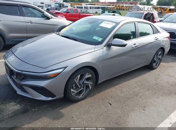 KMHLS4DG6SU949954 2025 HYUNDAI ELANTRA Серебряный Передняя левая четверть