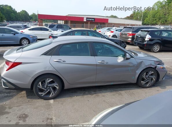 KMHLS4DG6SU949954 2025 HYUNDAI ELANTRA Серебряный Вид задней части салона