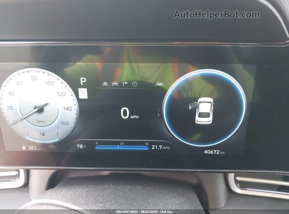 KMHLS4DG6SU952255 2025 HYUNDAI ELANTRA Красный Вид задних сидений