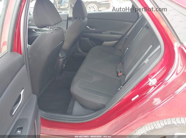 KMHLS4DG6SU952255 2025 HYUNDAI ELANTRA Красный Вид наклейки с VIN-кодом