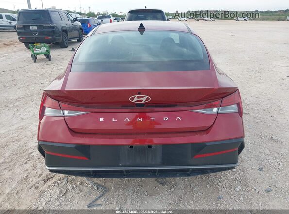KMHLS4DG6SU952255 2025 HYUNDAI ELANTRA Красный 