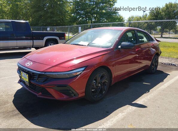 KMHLS4DG6TU130704 2026 HYUNDAI ELANTRA Red Передня ліва чверть