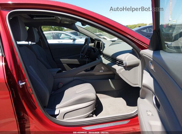 KMHLS4DG6TU130704 2026 HYUNDAI ELANTRA Red Вид салону спереду