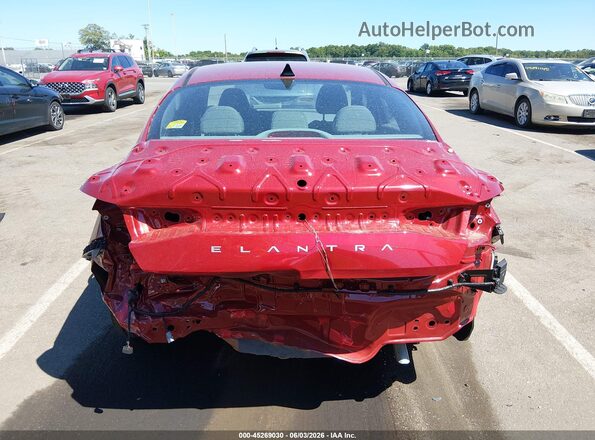 KMHLS4DG6TU130704 2026 HYUNDAI ELANTRA Red 