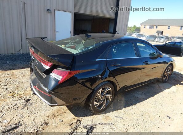 KMHLS4DG7RU672452 2024 HYUNDAI ELANTRA Black Tył prawy