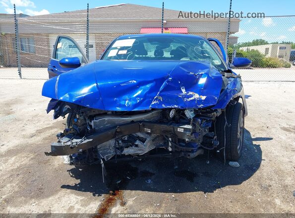 KMHLS4DG7SU908488 2025 HYUNDAI ELANTRA Blue Դիմացի տեսք