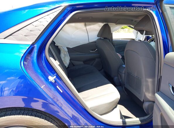KMHLS4DG7SU908488 2025 HYUNDAI ELANTRA Blue VIN կոդի պիտակի տեսք
