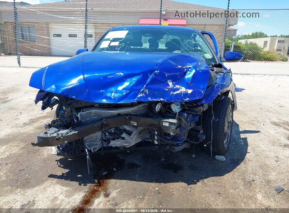 KMHLS4DG7SU908488 2025 HYUNDAI ELANTRA Blue Սարքավորումների վահանակի տեսք