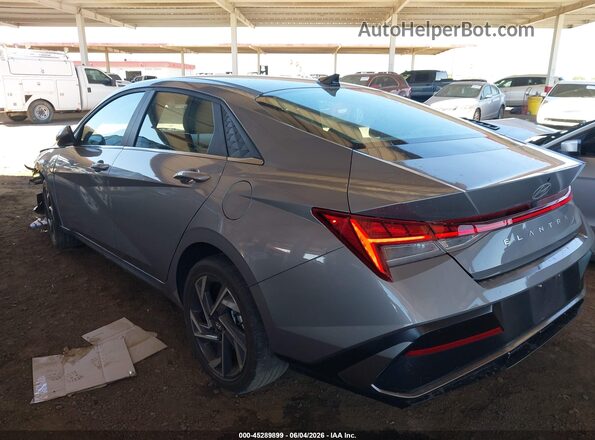 KMHLS4DG7SU910872 2025 HYUNDAI ELANTRA Gray Trasero izquierdo