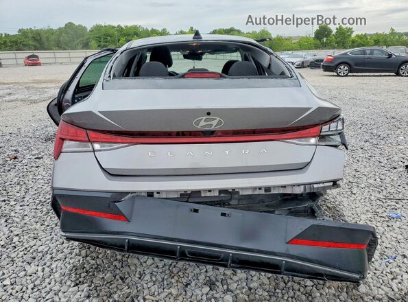 KMHLS4DG7SU943113 2025 HYUNDAI ELANTRA Gray Вид ззаду