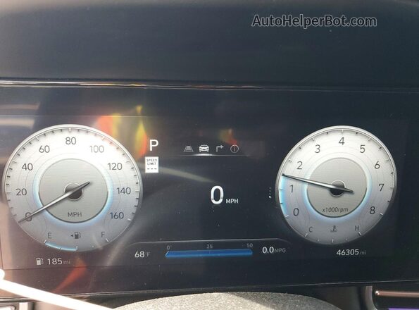 KMHLS4DG8RU716216 2024 HYUNDAI ELANTRA Black Вид щитка приладів